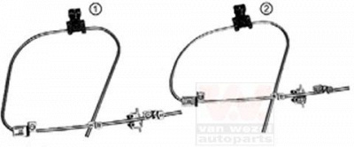 VAN WEZEL 4337226 -  Подъемное устройство для окон